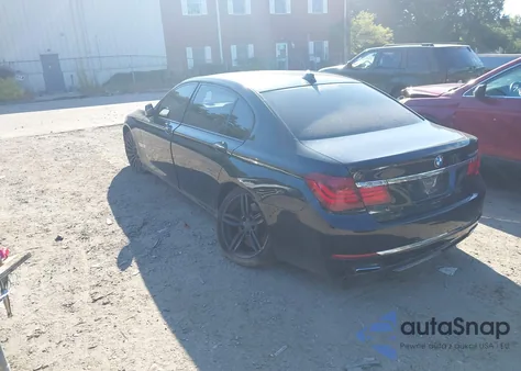 2013 BMW 750Li from USA, damaged, VIN WBAYE8C50DDE22360